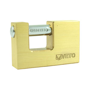 Brass Rectangular Padlock