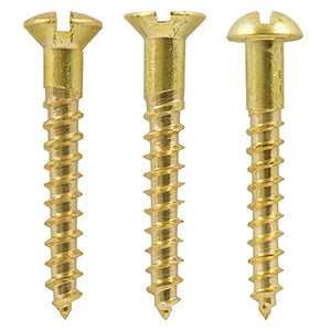 Brass Woodscrew