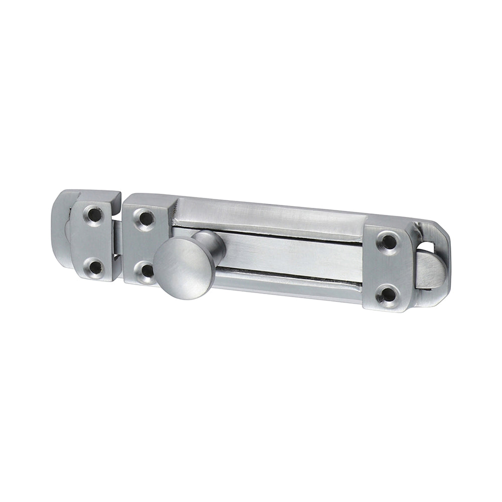 A decorative bolt for securing flush mounted doors. Commonly fitted to french doors.