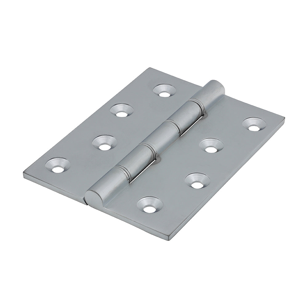 Double stainless steel washered hinges are made to a high specification from solid drawn brass with stainless steel pins to guarantee no rust and a high quality long lasting finish. They are ideal for hanging internal and external doors in domestic applications. Fixings included.