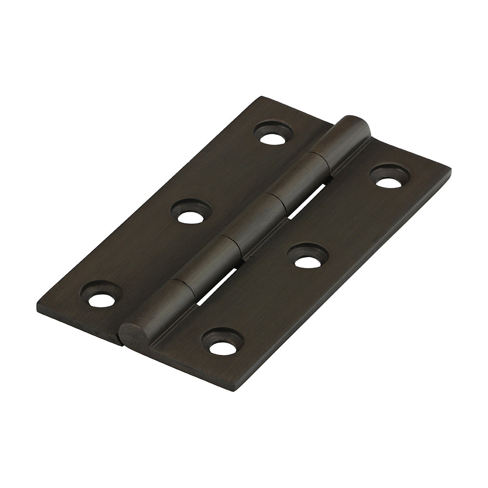 Solid drawn hinges are made to a high specification from solid drawn brass and brass pins to guarantee no rust and a high quality long lasting finish. They are ideal for hanging light cupboard and cabinet doors in quality joinery products. Fixings included.