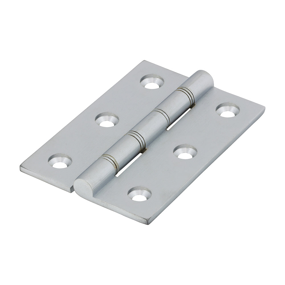 Double stainless steel washered hinges are made to a high specification from solid drawn brass with stainless steel pins to guarantee no rust and a high quality long lasting finish. They are ideal for hanging internal and external doors in domestic applications. Fixings included.