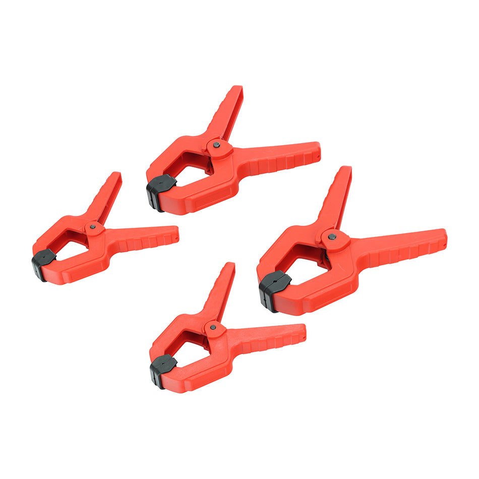 A heavy duty and hard wearing spring clamp set, manufactured from resin infused plastic and using high sprung steel for a super strong clamping up to 15kg. 