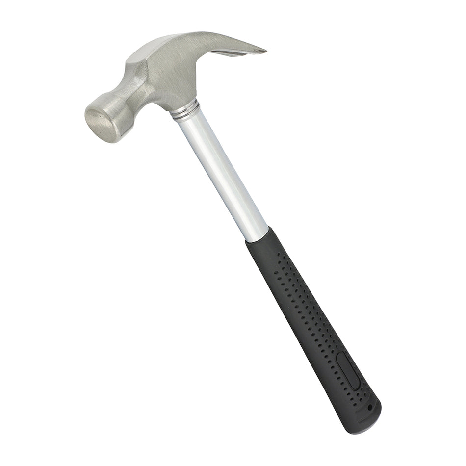 An ergonomic, durable curved claw hammer manufactured from robust tubular steel with textured rubberised handle. Ideal for a majority of DIY and general purpose applications.