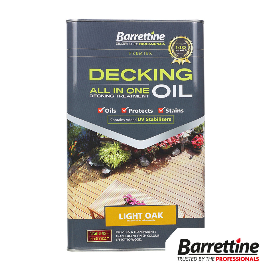 Specifically formulated for use on pressure treated and preservative impregnated timber offering superb protection to deck boards, deck tiles and balustrades. 