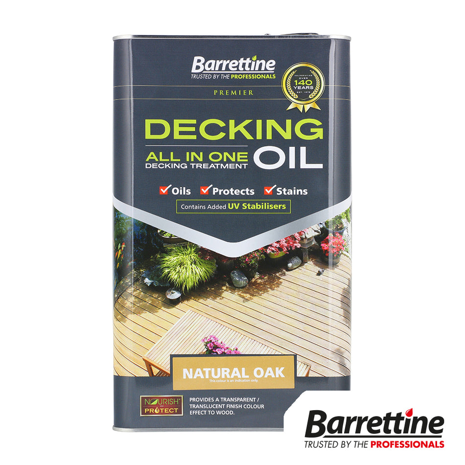 Specifically formulated for use on pressure treated and preservative impregnated timber offering superb protection to deck boards, deck tiles and balustrades. 