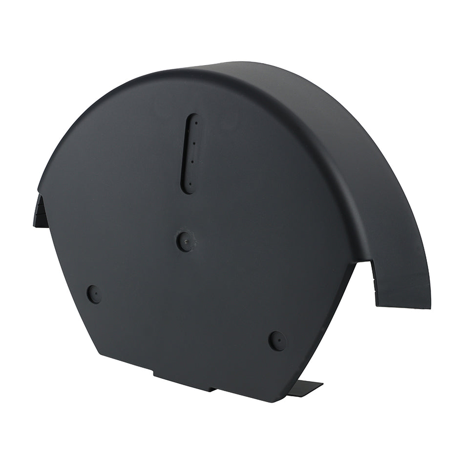 Ridge end caps, available in round or angled design.