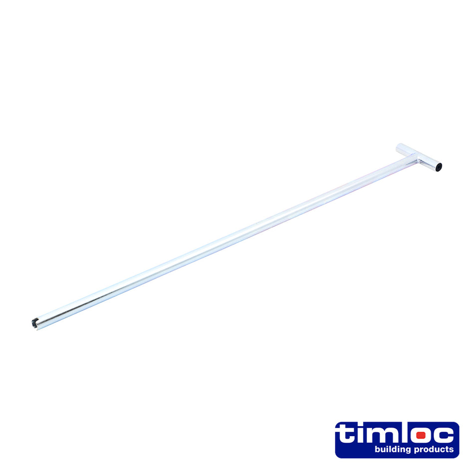 To enable easy opening of Timloc range of plastic and metal loft doors.