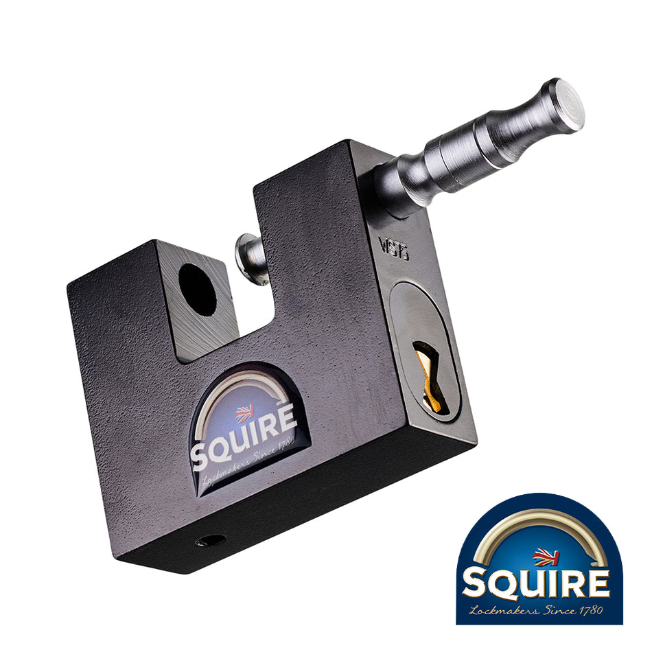 A premium range of super-tough, high security padlocks are approved by independent accreditation bodies Sold Secure and Secured by Design. 