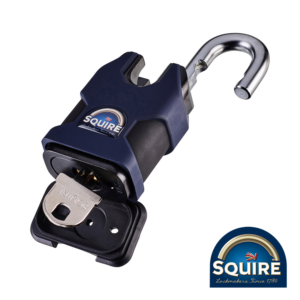 A premium range of super-tough, high security padlocks are approved by independent accreditation bodies Sold Secure and Secured by Design. Made in Britain, these padlocks come in a variety of body widths and shackle versions.