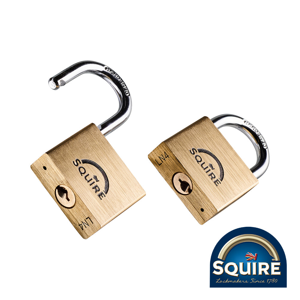 Premium grade, solid brass padlocks offering an optimal level of security for indoor or outdoor use at home.  Double locking Lion padlocks have hardened steel shackles and pin tumbler lock mechanisms. 