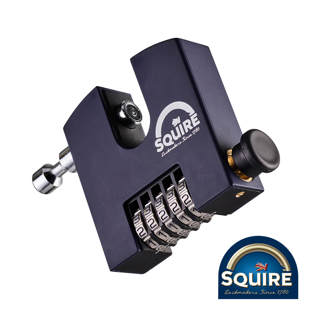 Unique in design, these combination locks are manufactured to the highest standards for quality performance. Offering a 12.7mm rotating hardened steel shackle for extra resistance to attack, solid lock body and 5 wheels offering 100,000 possible combinations.