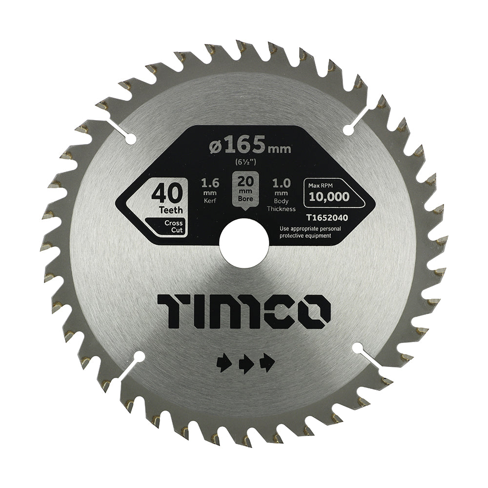 Designed for use with handheld cordless circular saws, this range includes blades for use on all types of timber and man-made boards. 