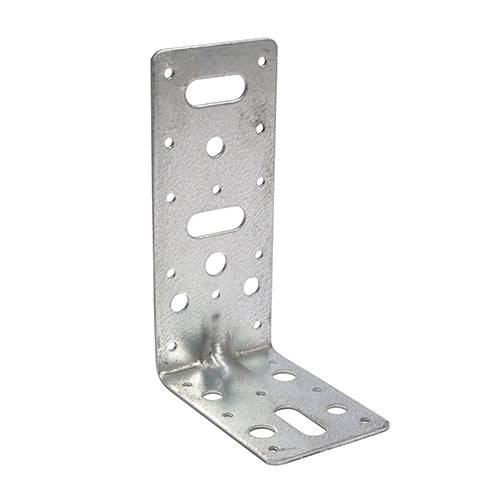 A versatile and general purpose 90Â° bracket used to strengthen timber joints. Manufactured from Galvanised Steel to give a high level of corrosion resistance.