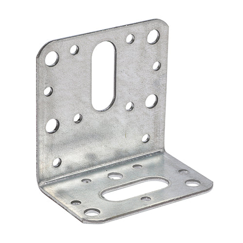 A versatile and general purpose 90Â° bracket used to strengthen timber joints. Manufactured from Galvanised Steel to give a high level of corrosion resistance.