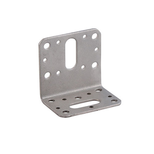 A versatile and general purpose 90Â° bracket used to strengthen timber joints. Manufactured from Galvanised Steel to give a high level of corrosion resistance.