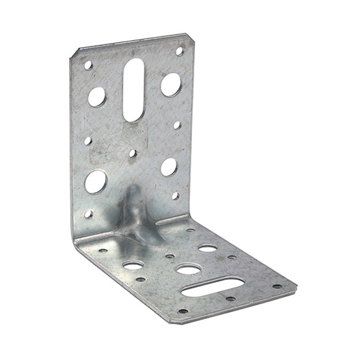 A versatile and general purpose 90Â° bracket used to strengthen timber joints. Manufactured from Galvanised Steel to give a high level of corrosion resistance.