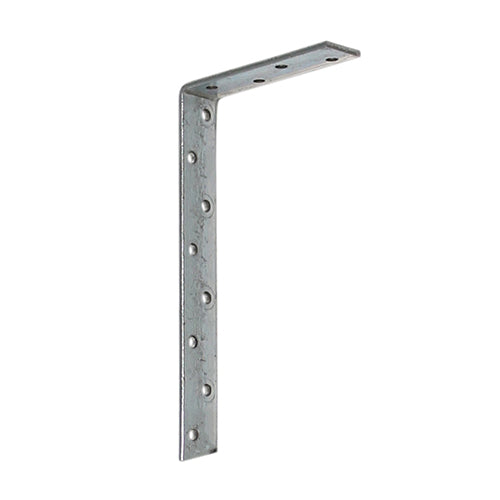 Generally used for vertical restraint such as holding down a wall plate. Manufactured from Galvanised Steel to give a high level of corrosion resistance.