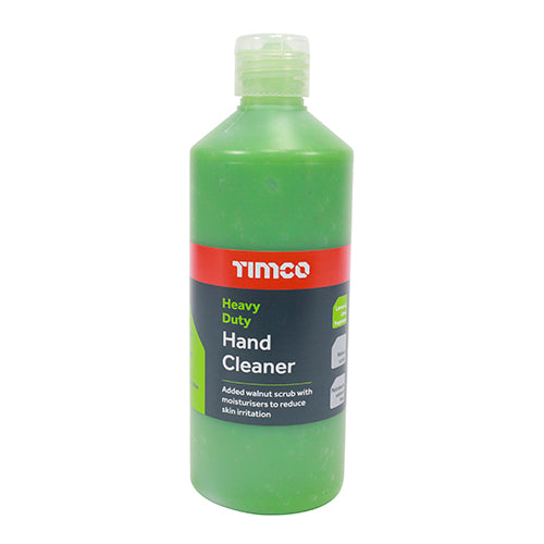 TIMCO Heavy Duty Hand Cleaner is formulated to remove general dirt and grime, paint, adhesive residue and more. With added walnut scrub to reduce skin irritation after frequent use. Contains natural citrus oil and moisturisers to leave the skin feeling clean, fresh and smooth. 