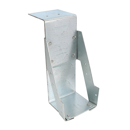 The TIMco Masonry Hanger range has been designed to support timber joists from a brick or block wall. Install by either building into the wall or for renovation work, rake out existing brickwork. Manufactured from pre-galvanised steel to give a high level of corrosion resistance.