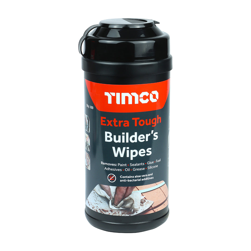 Multi-use wipes formulated to clean and remove wet and semi-cured paint, grease, glues, sealant, adhesive, bitumen, tar, uncured expanding foam, oil, silicone and permanent marker. Contains aloe vera and an anti-bacterial additive. 

<special id="21"/>IMPORTANT: Do not use on porous surfaces such as untreated wood. On sensitive surfaces, always test a small area before use. Do not dispose of in a toilet. Use only as directed. Store only in the o