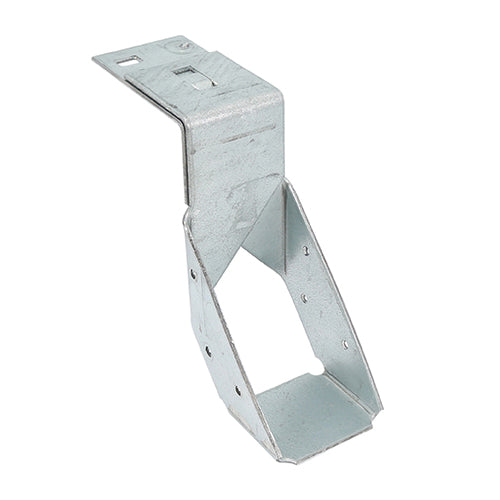 The TIMco Masonry Hanger range has been designed to support timber joists from a brick or block wall. Install by either building into the wall or for renovation work, rake out existing brickwork. Manufactured from pre-galvanised steel to give a high level of corrosion resistance. 