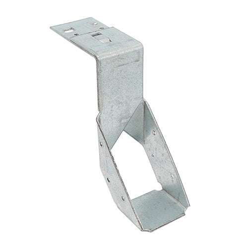 The TIMco Masonry Hanger range has been designed to support timber joists from a brick or block wall. Install by either building into the wall or for renovation work, rake out existing brickwork. Manufactured from pre-galvanised steel to give a high level of corrosion resistance. 