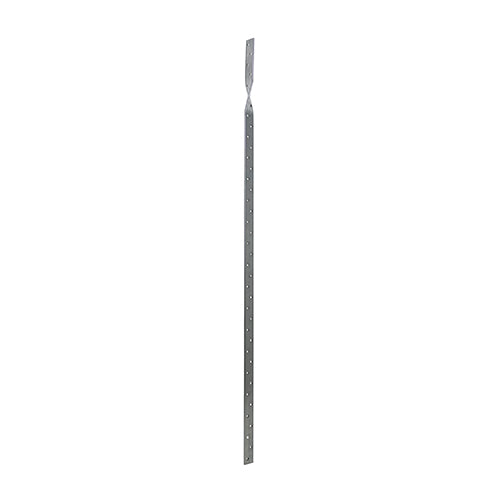 Generally used for vertical restraint such as holding down a wall plate. Manufactured from Galvanised Steel to give a high level of corrosion resistance.