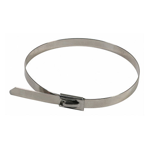 Stainless steel cable ties are designed for both internal and external applications, including corrosive conditions.Â High tensile strength with a high temperature resistance and conforming to BS 7671 standard's new 18th edition, which requires wiring systems to be supported by materials not likely to prematurely collapse in the event of a fire.