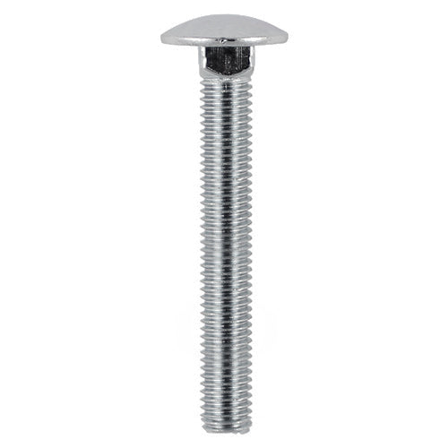 A domed head bolt with a square anti spin shoulder mainly used for clamping timber or attaching ironmongery to timber. Manufactured from A2 Stainless Steel offering superior corrosion resistance, perfect for external applications. Stainless steel must be used where there is corrosive environment and/or the base material has inherent corrosive characteristics e.g. Green Oak. NOTE: Nuts not included. 