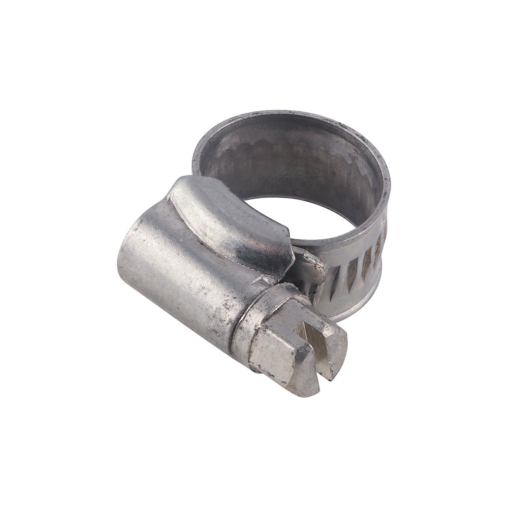 Worm drive hose clips with a 7mm hex. Manufactured from grade 304 stainless steel for improved resistance to corrosion.