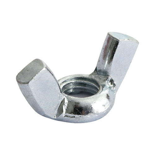 A light duty nut used in applications where regular tightening and removal is done by hand.