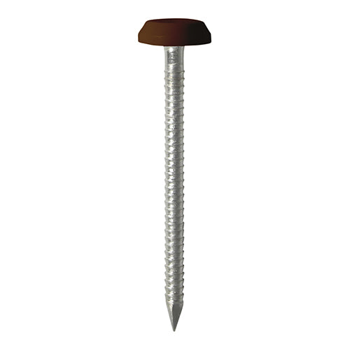 Impact and UV resistant A4 Stainless Steel polymer headed nails. Used for fixing soffits, fascias, roofline trims and where other aesthetic fixings are required. 