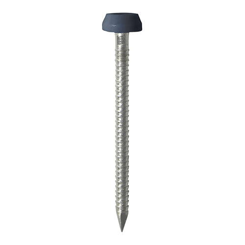 Impact and UV resistant A4 Stainless Steel polymer headed nails. Used for fixing soffits, fascias, roofline trims and where other aesthetic fixings are required. 