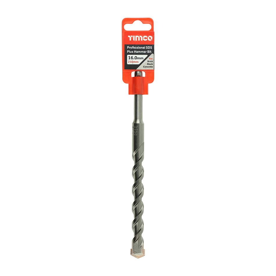 A high performance drill bit with a superior carbide tip to give extended durability. German tested and PGM approved to ensure the bits drill with dimensional precision and performance when used in concrete and masonry. 
USER CAUTION: Rebar drilling will result in reduced tool life. All chisel tip SDS drills can shear if the tip snags the reinforcing whilst passing alongside.