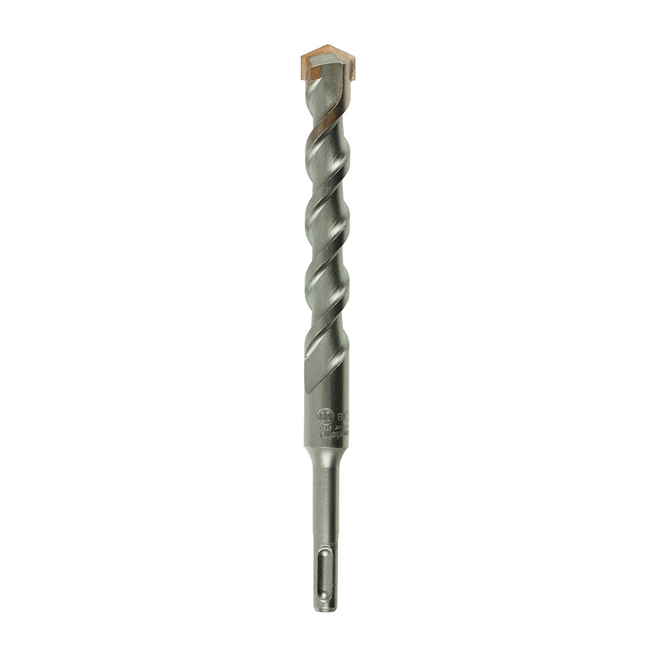 A high performance drill bit with a superior carbide tip to give extended durability. German tested and PGM approved to ensure the bits drill with dimensional precision and performance when used in concrete and masonry. 
USER CAUTION: Rebar drilling will result in reduced tool life. All chisel tip SDS drills can shear if the tip snags the reinforcing whilst passing alongside.