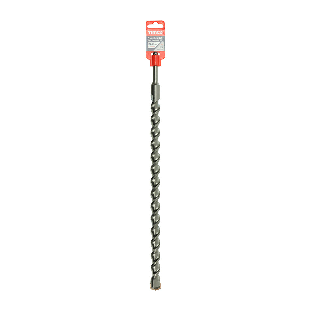 A high performance drill bit with a superior carbide tip to give extended durability. German tested and PGM approved to ensure the bits drill with dimensional precision and performance when used in concrete and masonry. 
USER CAUTION: Rebar drilling will result in reduced tool life. All chisel tip SDS drills can shear if the tip snags the reinforcing whilst passing alongside.