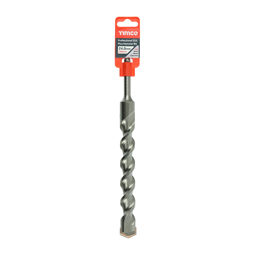 A high performance drill bit with a superior carbide tip to give extended durability. German tested and PGM approved to ensure the bits drill with dimensional precision and performance when used in concrete and masonry. 
USER CAUTION: Rebar drilling will result in reduced tool life. All chisel tip SDS drills can shear if the tip snags the reinforcing whilst passing alongside.