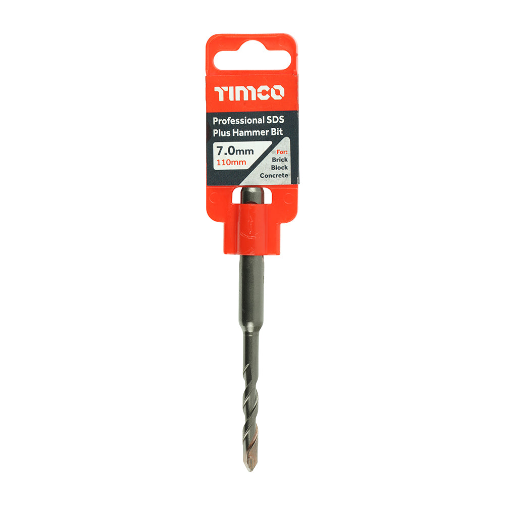 A high performance drill bit with a superior carbide tip to give extended durability. German tested and PGM approved to ensure the bits drill with dimensional precision and performance when used in concrete and masonry. 
USER CAUTION: Rebar drilling will result in reduced tool life. All chisel tip SDS drills can shear if the tip snags the reinforcing whilst passing alongside.