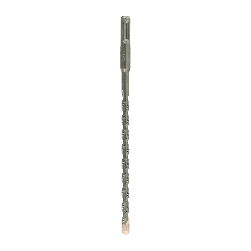 A high performance drill bit with a superior carbide tip to give extended durability. German tested and PGM approved to ensure the bits drill with dimensional precision and performance when used in concrete and masonry. 
USER CAUTION: Rebar drilling will result in reduced tool life. All chisel tip SDS drills can shear if the tip snags the reinforcing whilst passing alongside.