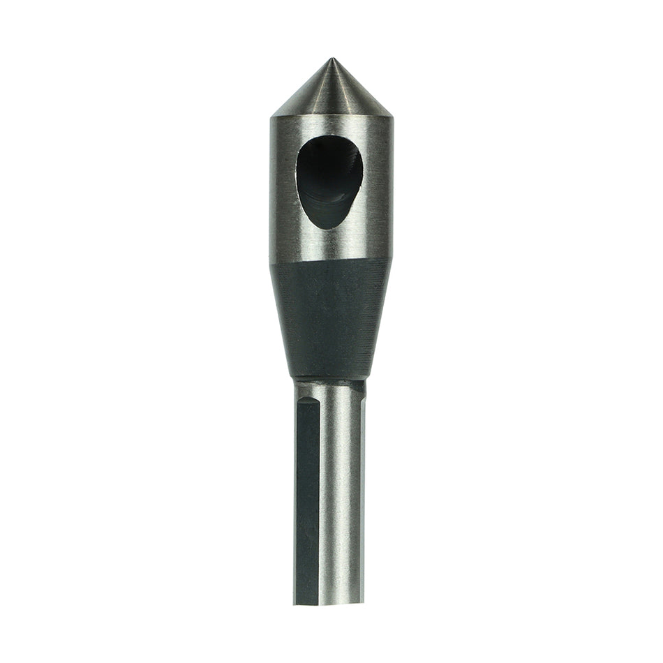 A single flute countersink designed for cleaning, chamfering or de-burring in alloy and non-alloy materials.