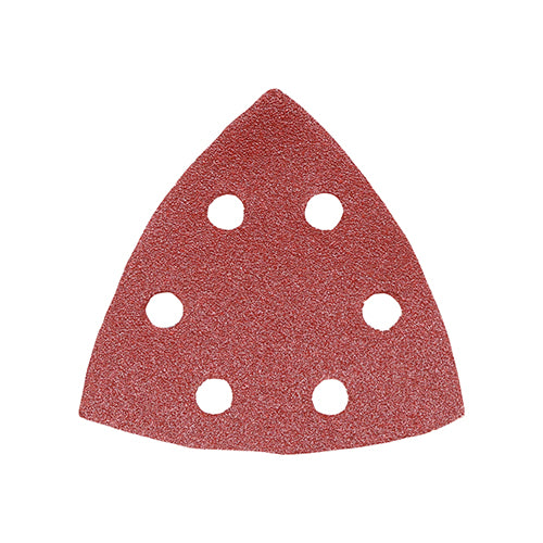 High quality aluminium oxide abrasive with a high strength heat and wear resistant backing paper to provide a superior lifespan and improved extraction. Compatible with most leading brands of oscillating multi-tools. Ideal for heavy power sanding on wood, paint, varnish, plaster and filler.