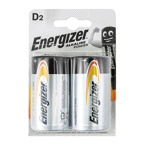 Range of the most commonly used battery types, for use on site in a wide variety of items including torches, radios, smoke alarms, measuring devices and key less entry systems. Alkaline Power for longer life and manufactured by Energizer, a market leading and reliable brand.