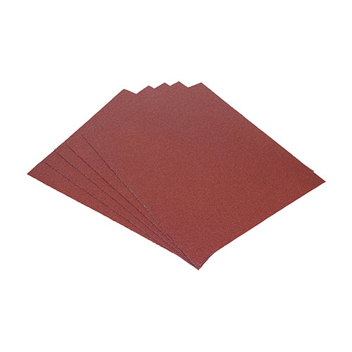 High quality aluminium oxide abrasive with a high strength anti-crack backing paper to provide a superior lifespan. Ideal for heavy hand or power sanding on wood, paint, varnish, plaster and filler.