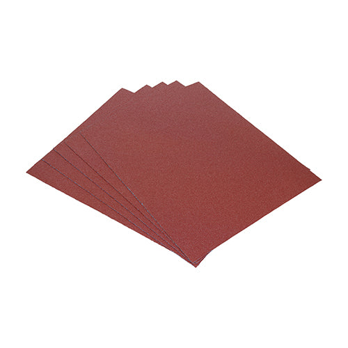 High quality aluminium oxide abrasive with a high strength anti-crack backing paper to provide a superior lifespan. Ideal for heavy hand or power sanding on wood, paint, varnish, plaster and filler.