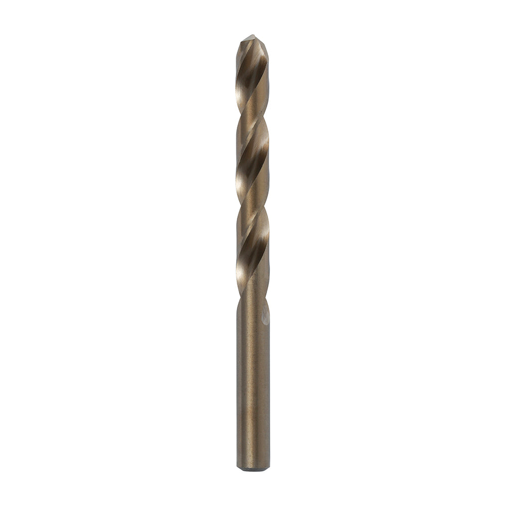 Manufactured from a high quality M35 grade steel. Ideal for drilling holes into stainless steel and other alloy materials. The 135Â° split point prevents the bit from drifting and enables faster penetration. 