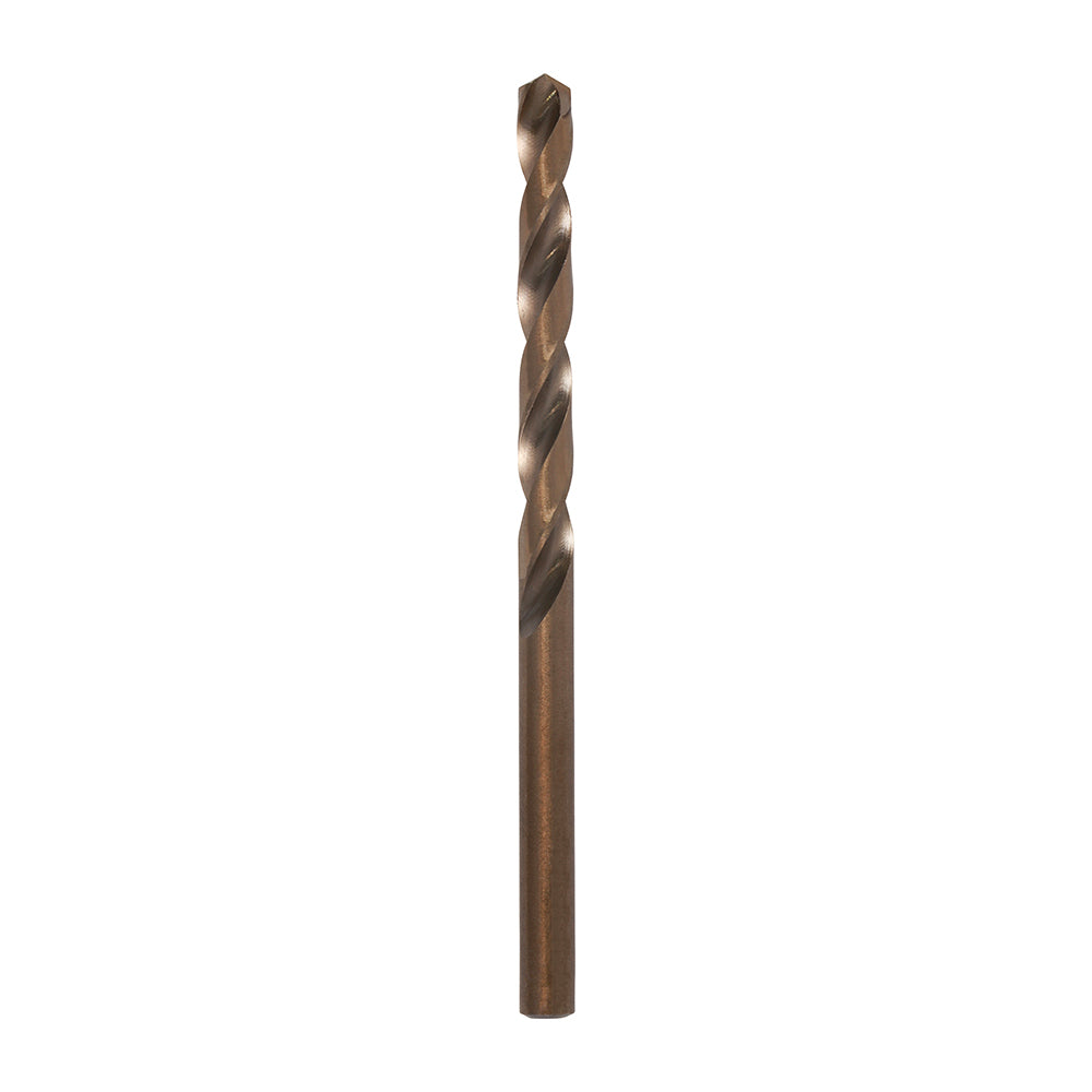 Manufactured from a high quality M35 grade steel. Ideal for drilling holes into stainless steel and other alloy materials. The 135Â° split point prevents the bit from drifting and enables faster penetration. 