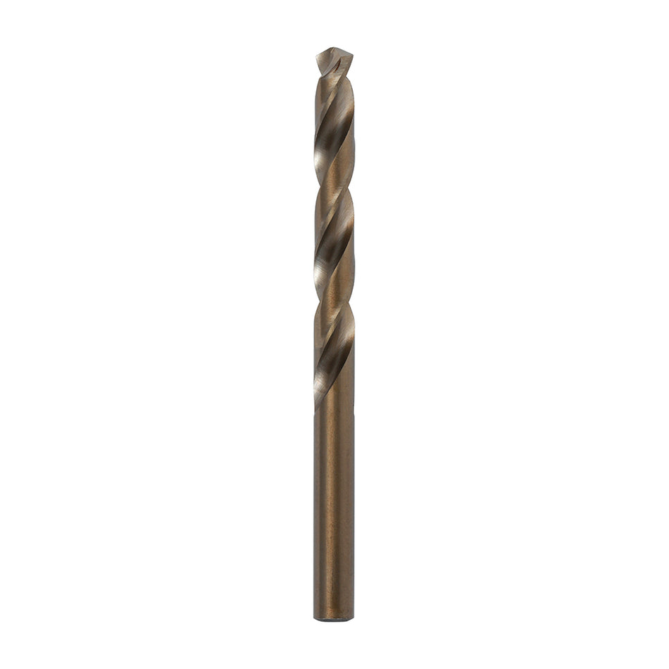 Manufactured from a high quality M35 grade steel. Ideal for drilling holes into stainless steel and other alloy materials. The 135Â° split point prevents the bit from drifting and enables faster penetration. 