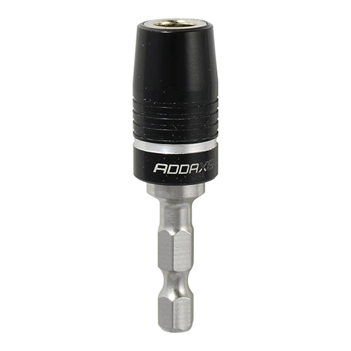 This impact resistant magnetic screw holder has been specifically designed for installation of flat head screws. The sliding magnetic sleeve securely holds the screw in place to allow single handed installations in vertical or horizontal applications. 