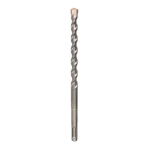 A high performance drill bit with a superior carbide tip to give extended durability. 
USER CAUTION: Rebar drilling will result in reduced tool life. All chisel tip SDS drills can shear if the tip snags the reinforcing whilst passing alongside.